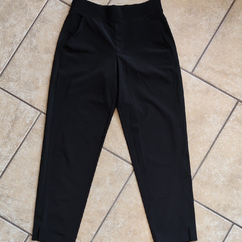 Athleta  Classic Black Dress Pull On Trousers